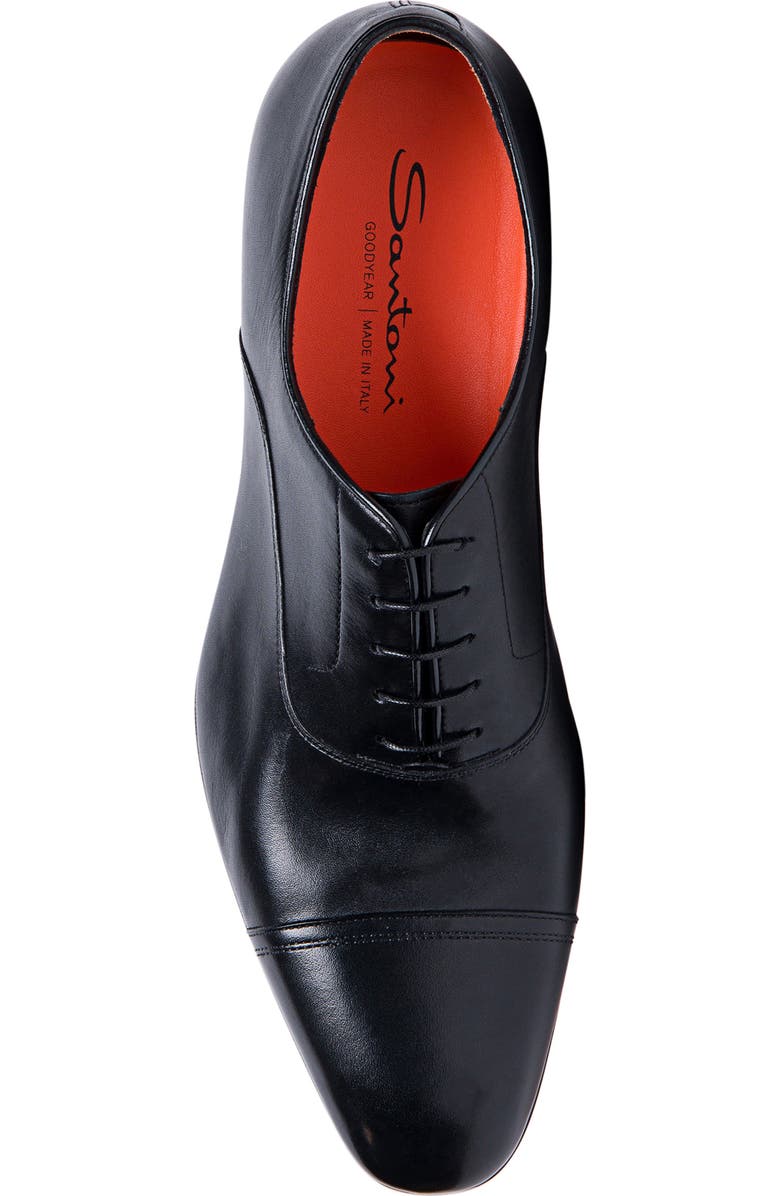 Santoni Dole Cap Toe Oxford, Alternate, color,