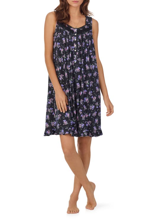 Sleeveless Short Jersey Chemise