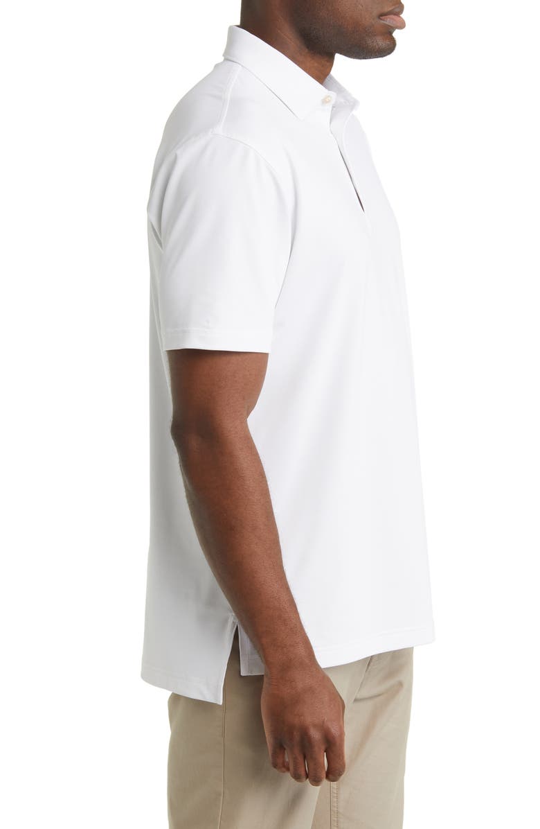 Peter Millar Solid Performance Polo, Alternate, color, White