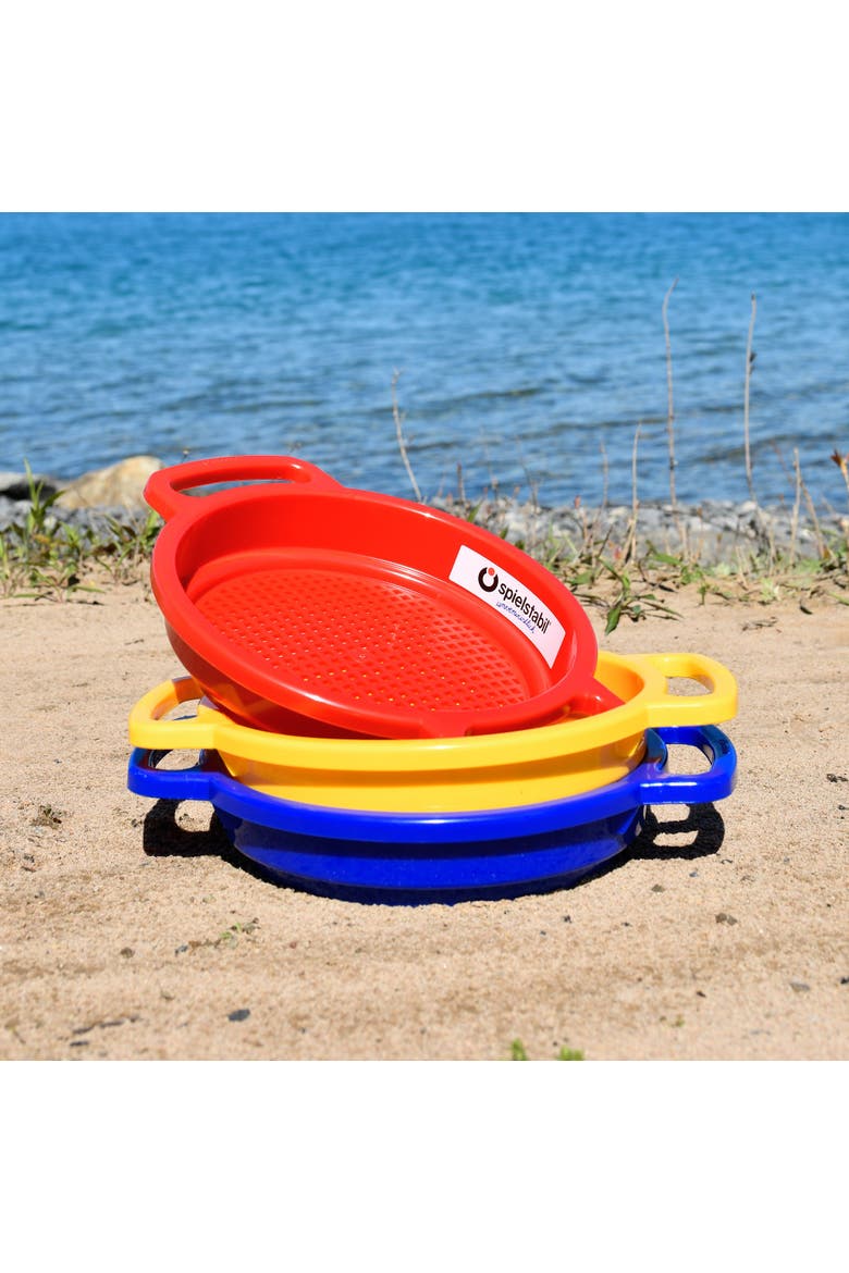 Large Sand Sieve 3 Pack, Alternate, color, Multi