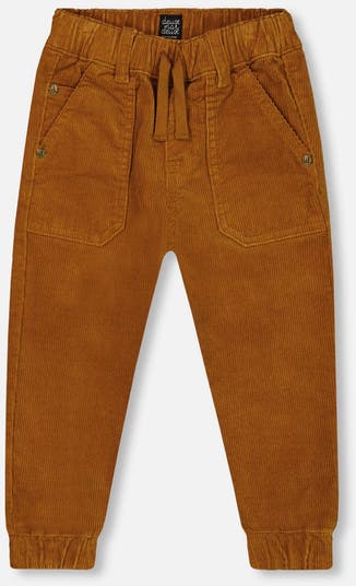 Deux Par Deux Stretch Twill Jogger Pants - Chipmunk Deux Par Deux Stretch Twill Jogger Pants - Chipmunk