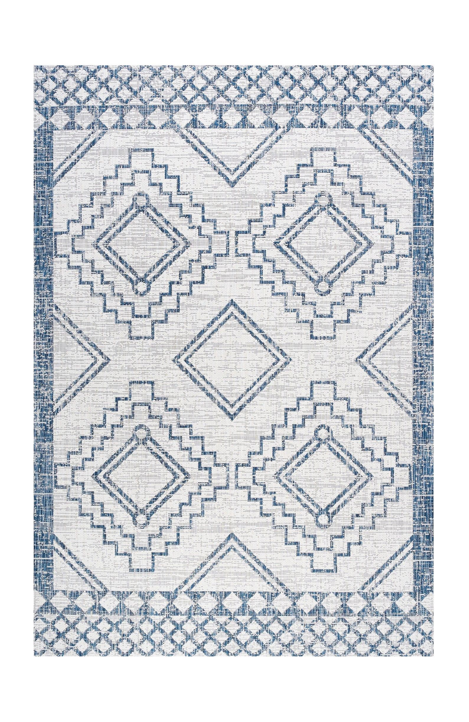 Ivory/Blue