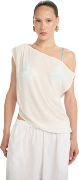 Beach Life by Gottex Resort One Shoulder Twist Top Cover-Up