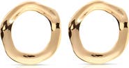 Ettika Open Circle Drop Earrings