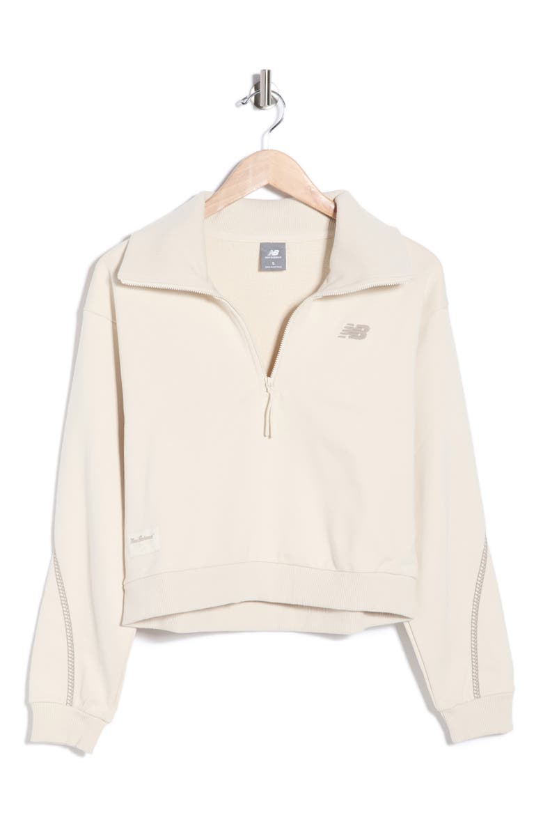 NBX Lunar New Year Half Zip Pullover, Main, color, BEIGE