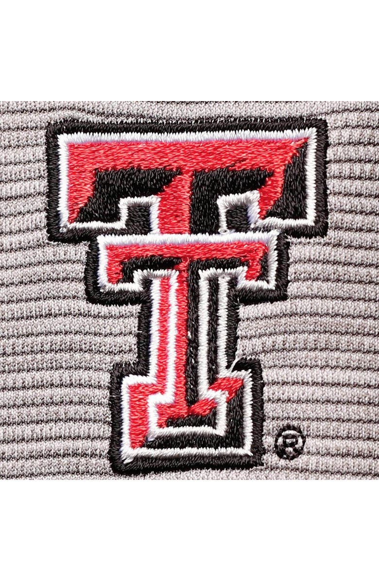 Tommy Bahama Men's Tommy Bahama Charcoal Texas Tech Red Raiders Play Action Raglan Half-Zip Jacket, Alternate, color, 