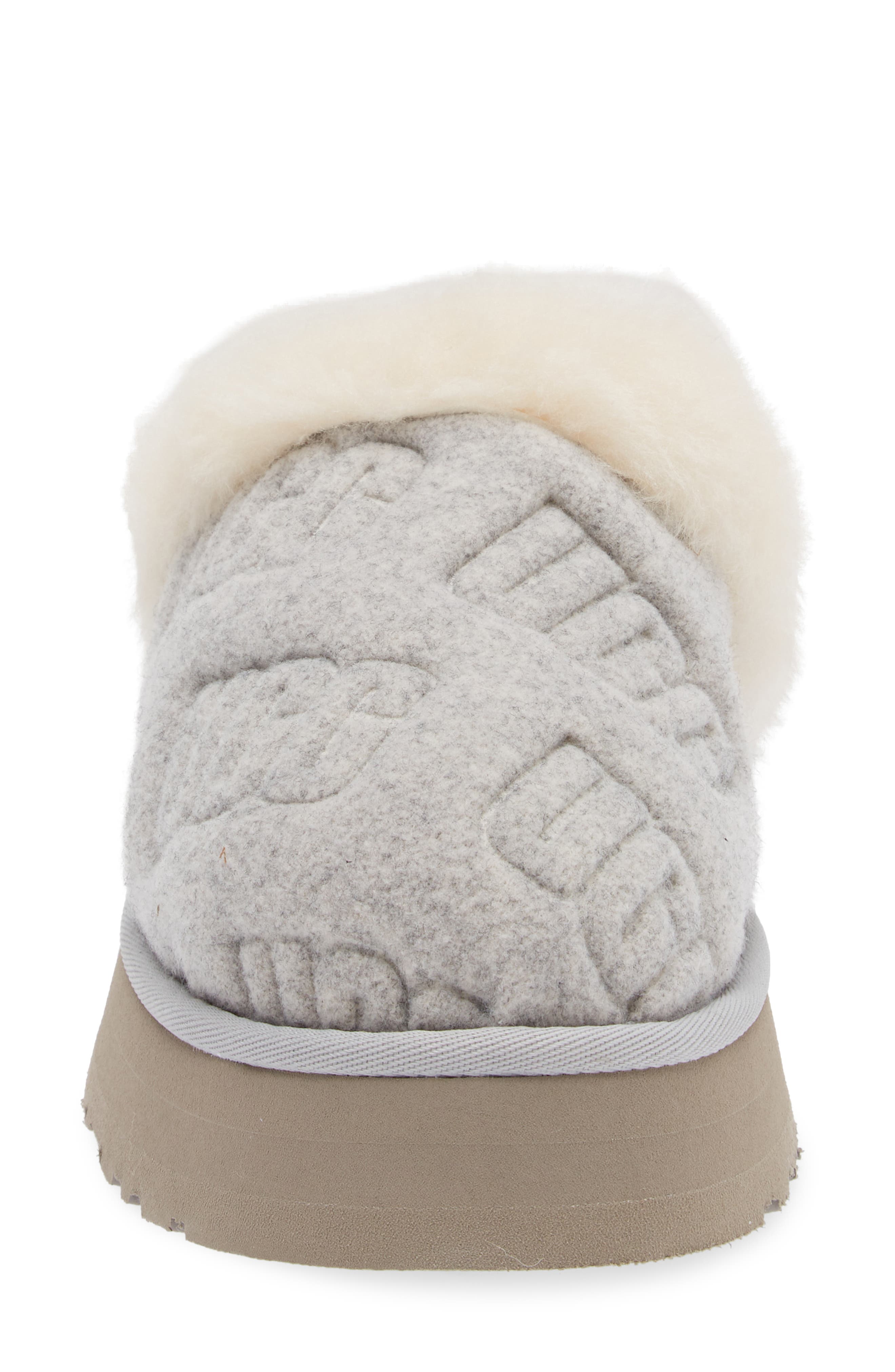 UGG<sup>®</sup> Disquette Felted Shearling Lined Slipper, Alternate, color, 