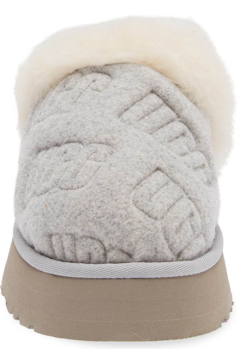 UGG<sup>®</sup> Disquette Felted Shearling Lined Slipper, Alternate, color,