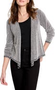 NIC+ZOE Pixel 4-Way Cotton Blend Convertible Cardigan