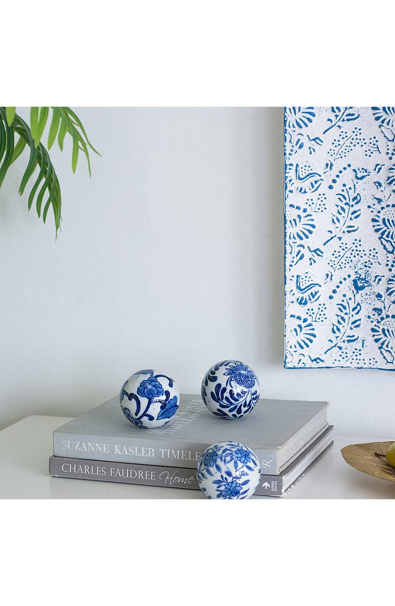 A & B Home Set of 6 Decorative Spheres, Alternate, color,