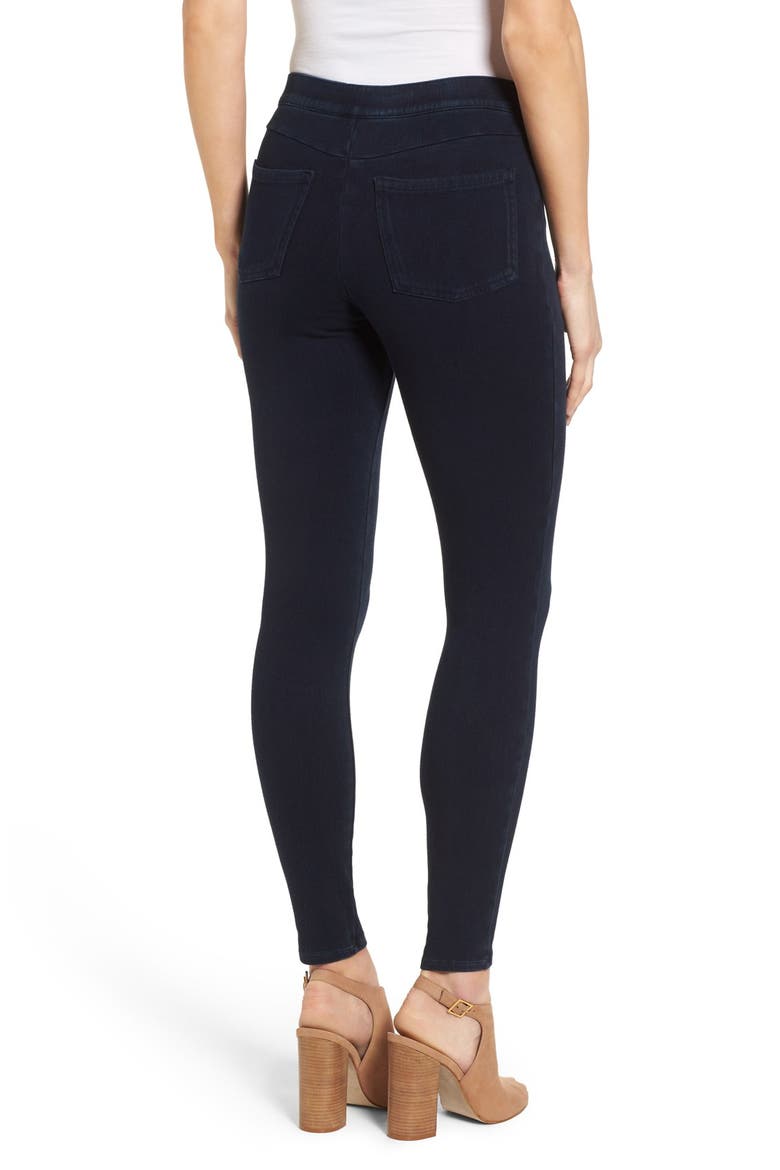 'Jean-ish' Leggings, Alternate, color, TWILIGHT RINSE