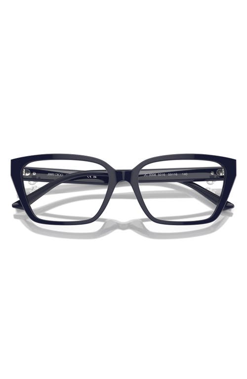Jimmy Choo 55mm Cat Eye Optical Glasses