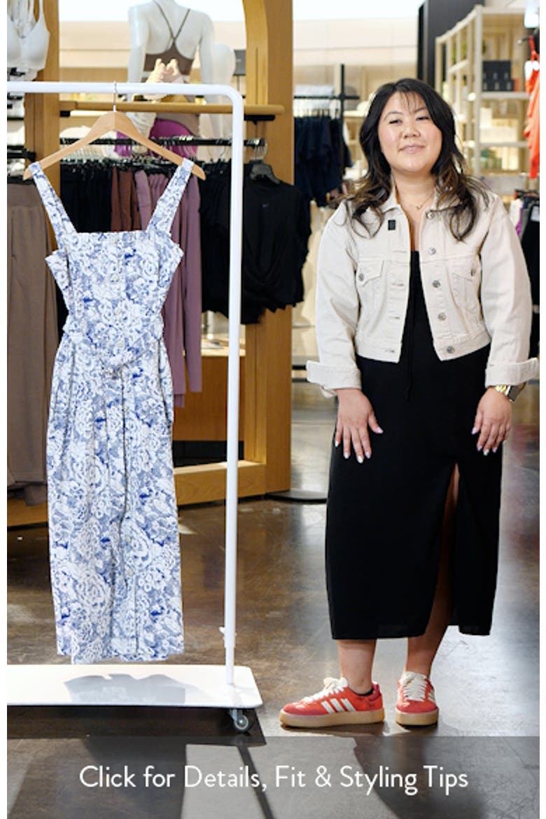 Floral Print A-Line Dress video
