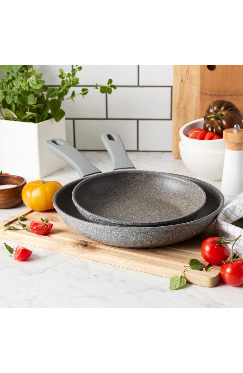 ZWILLING Parma Plus 2-Piece Nonstick Aluminum Fry Pan Set, Alternate, color, Grey