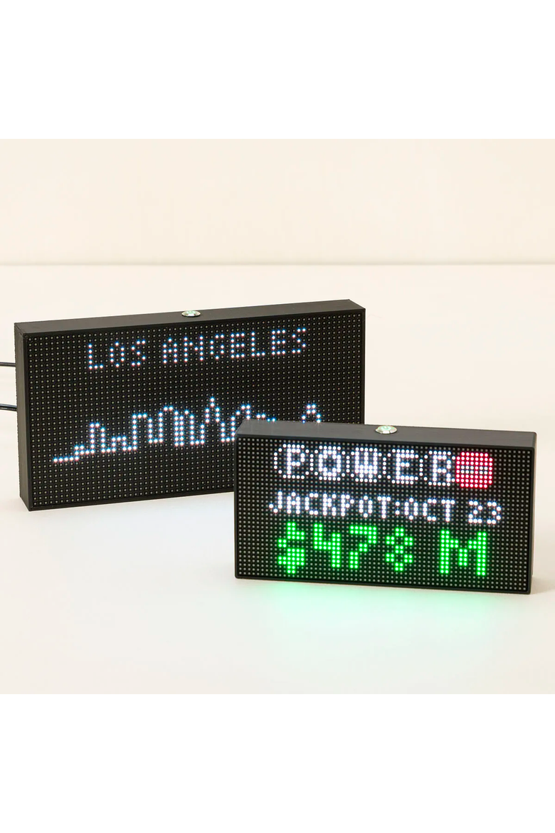 Personalized Home LED Ticker by GLANCE LED, Main, color, Multi