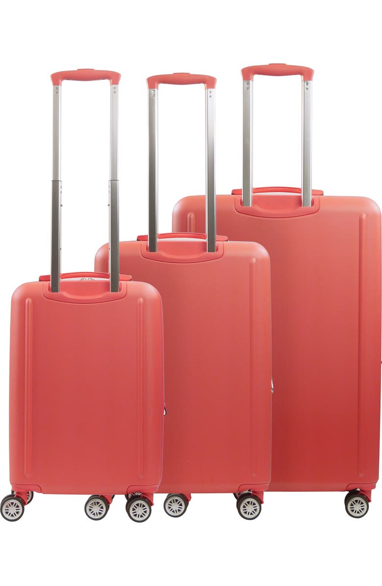 Tommy Bahama 3-Piece Hard-Sided 3D Pineapple Luggage Set with Drawstring Bag, Alternate, color,