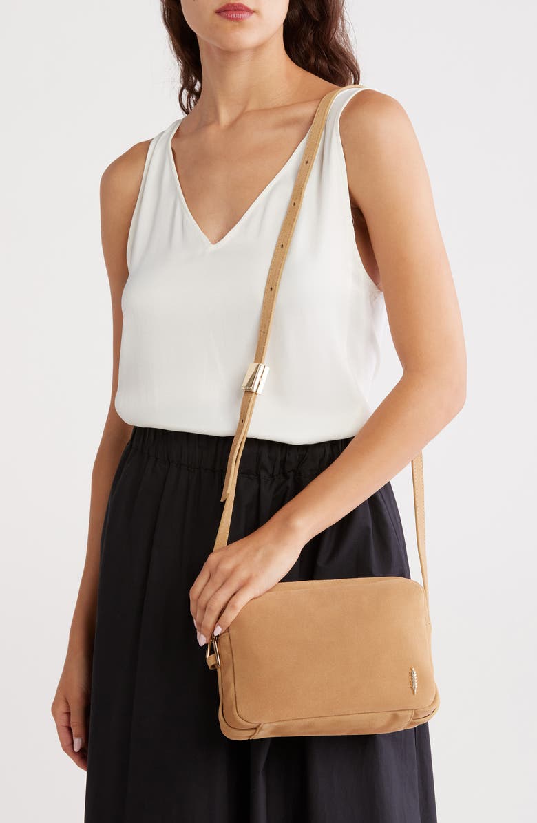 Thacker Shay Camera Crossbody Bag, Alternate, color, Buff