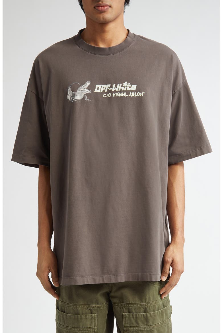 Off-White WHT Crocodile Graphic T-Shirt (Men) | Nordstrom