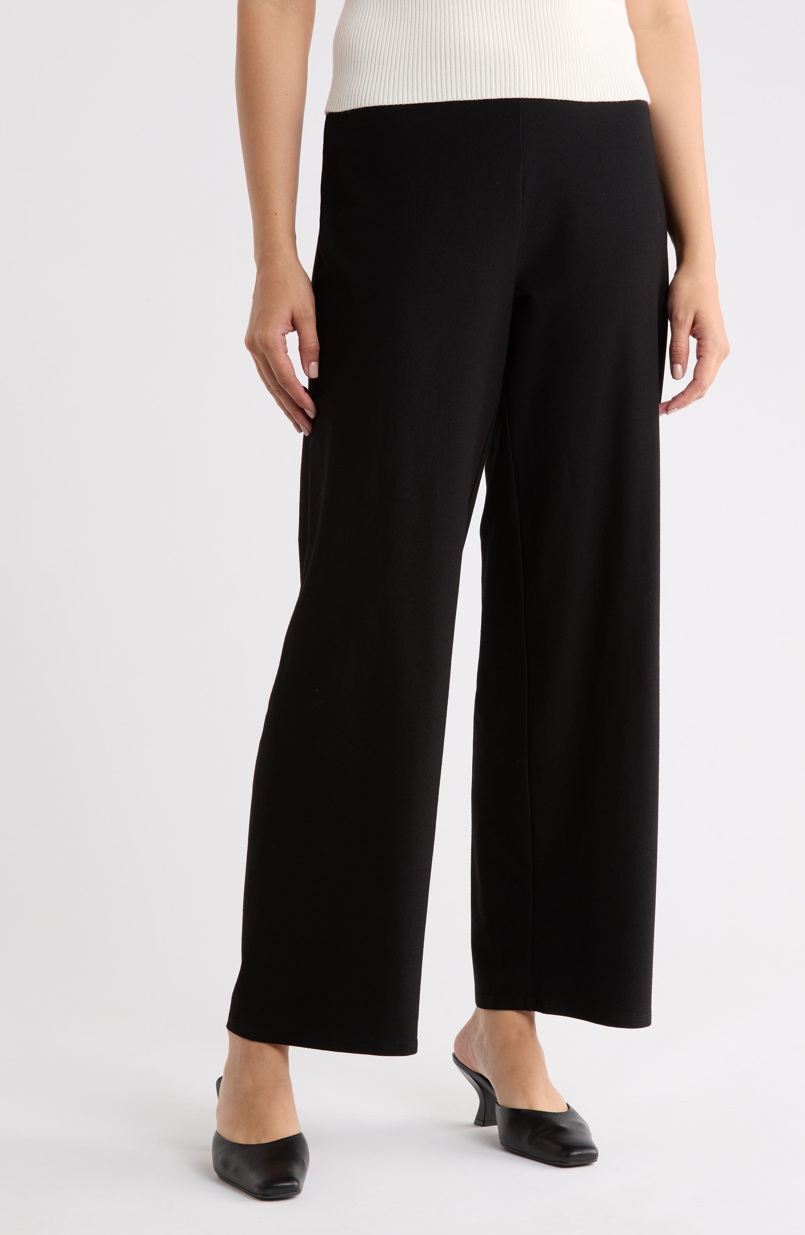 High Waist Wide Leg Pants