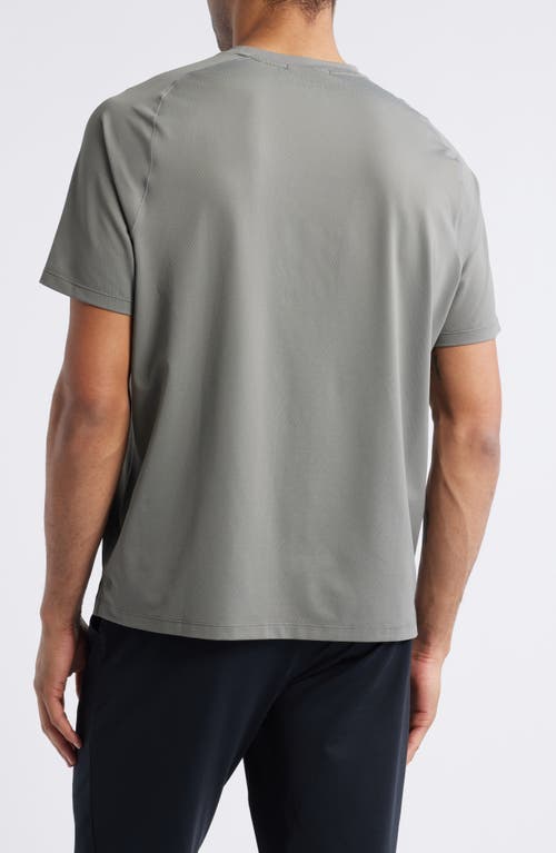 Zella Performance T-shirt In Grey Pewter
