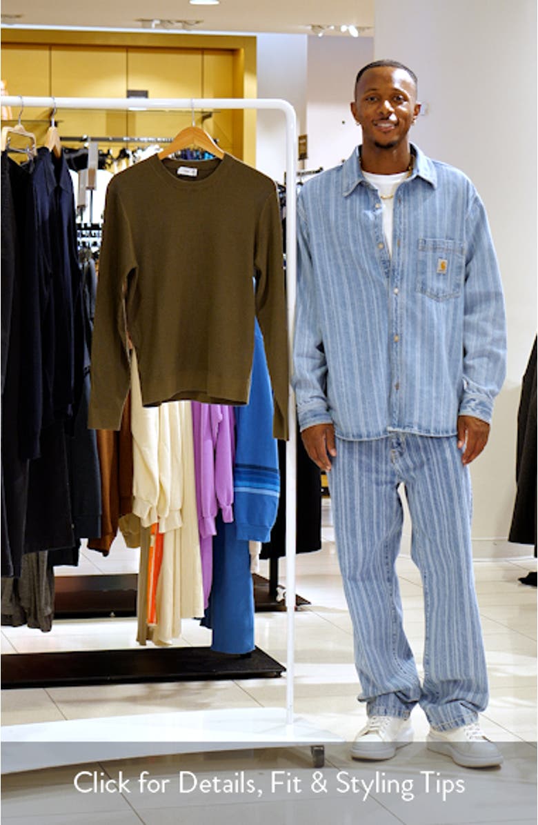 Regular Fit Crewneck Rib Sweater, sales video thumbnail