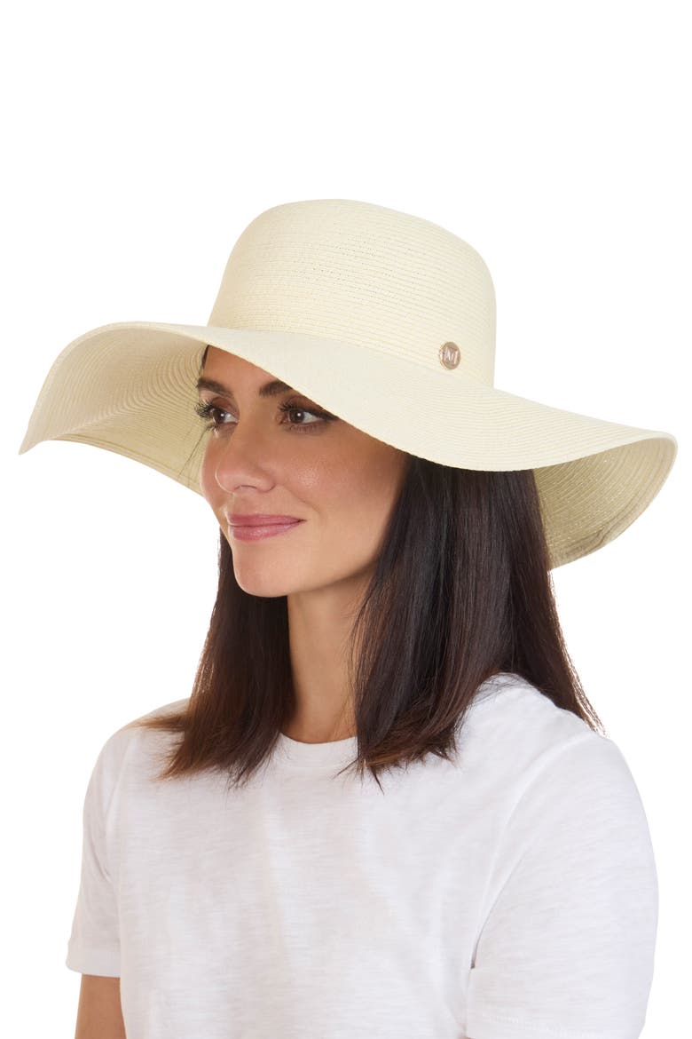 Packable Floppy Brim Sun Hat, Alternate, color, IVORY