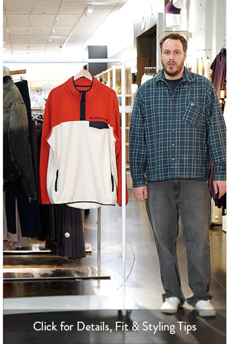 Men's NFL x Darius Rucker Collection by Fanatics Scarlet/Cream San Francisco 49ers Micro Fleece Quarter-Snap Jacket video