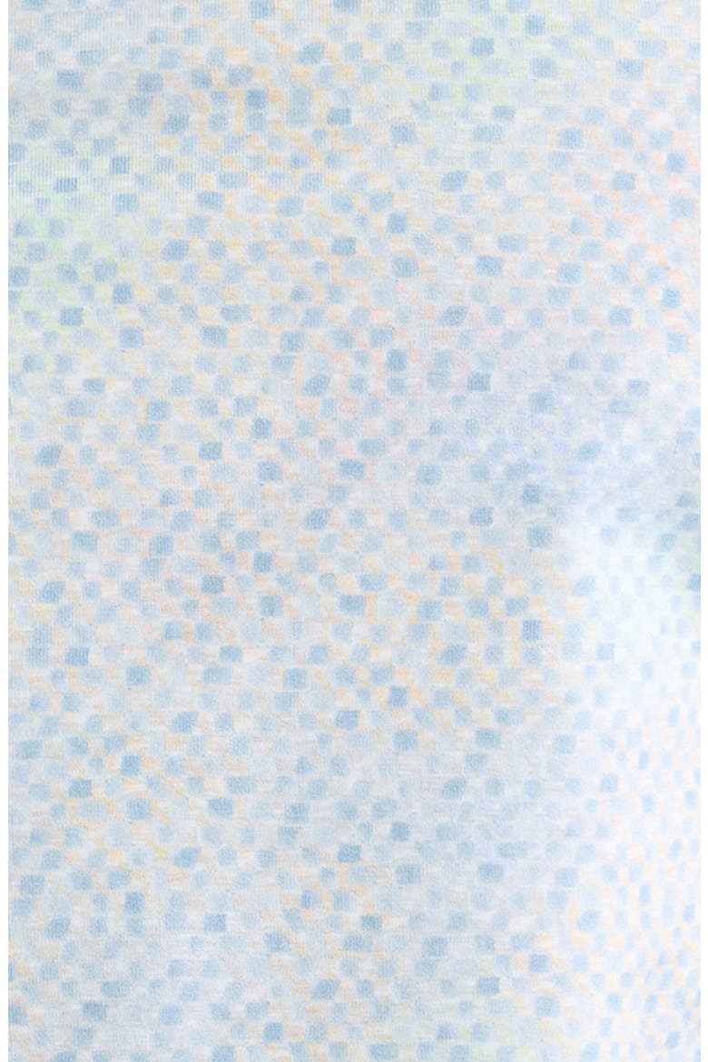 James OoohCotton® Abstract Print Button-Up Shirt, Alternate, color, HAZY BLUE