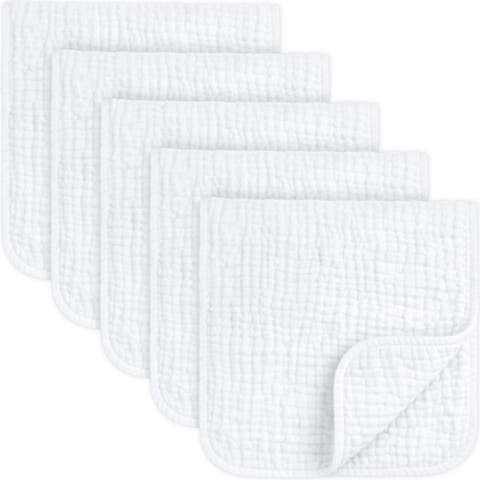 5-Pack Lyra Muslin Burp Cloths