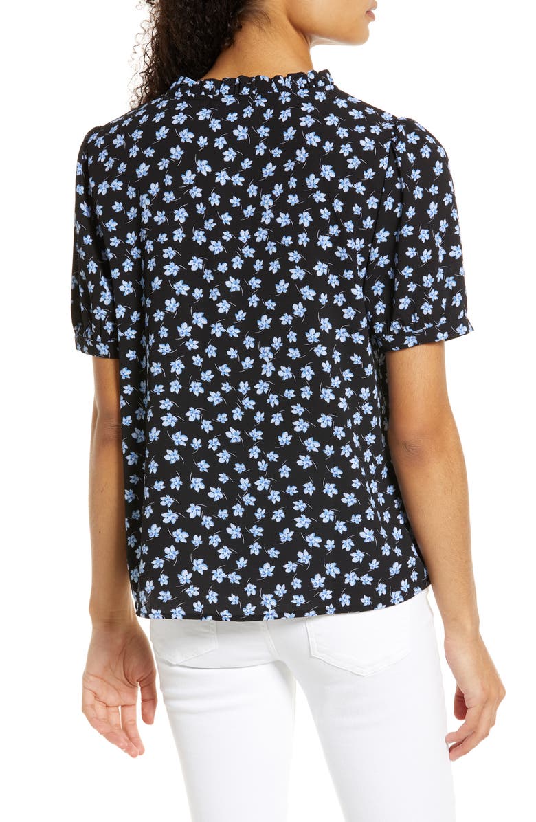 CeCe Brooke Ditsy Puff Sleeve Blouse, Alternate, color, 