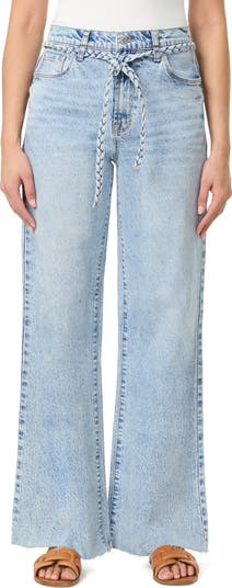 Carla Belted Wide Leg Jeans