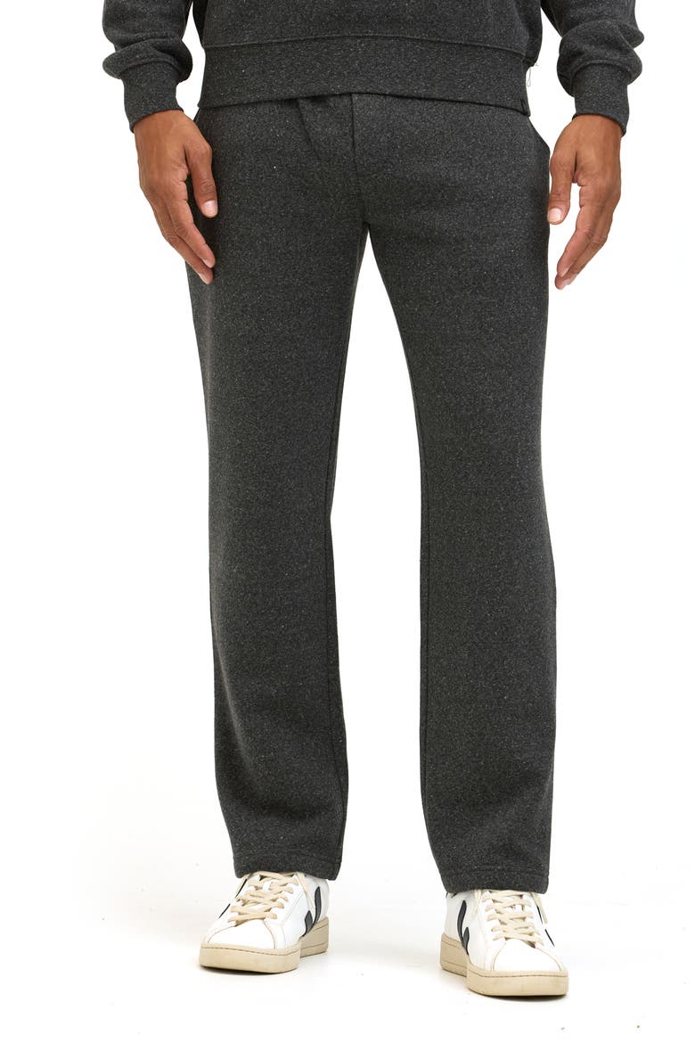 Reed Triblend Fleece Pants, Main, color, HEATHER BLACK