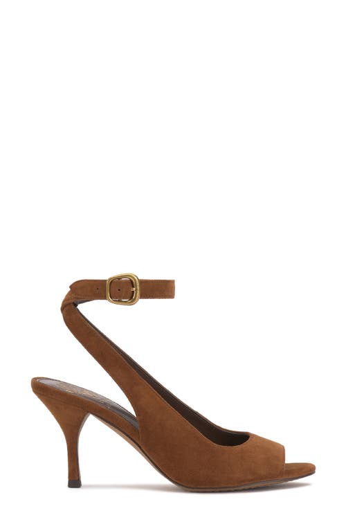 Vince Camuto Pavles Ankle Strap Sandal In Brown