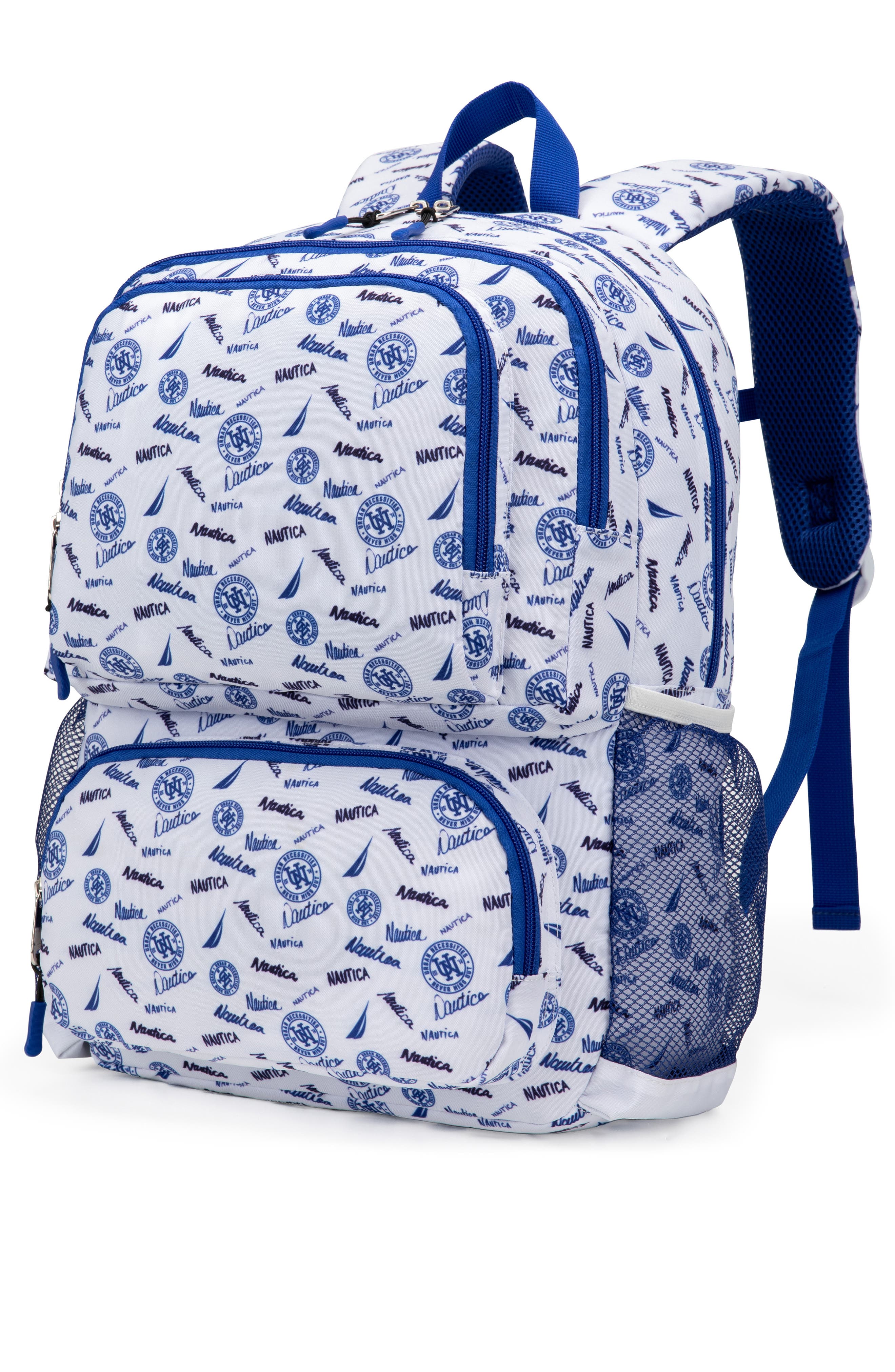 Nautica Varsity 17 Inch Backpack for Kids and Teens, Alternate, color, Varsity