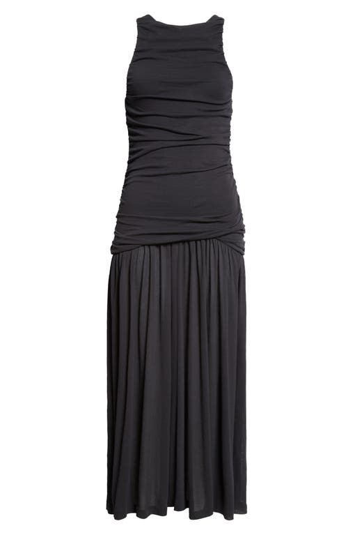 Bite Studios Organic Cotton Evidente Midi Dress In Black