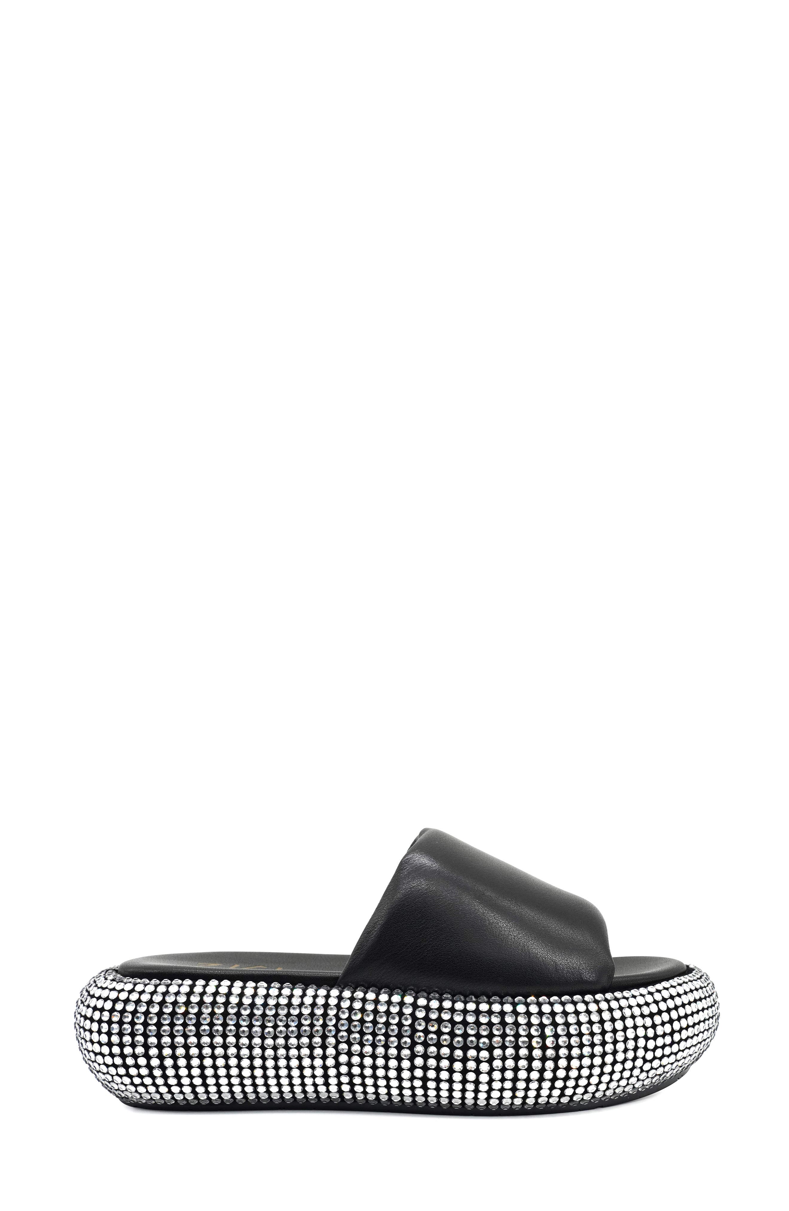 ZIGI Sharpay Platform Slide Sandal, Alternate, color, 