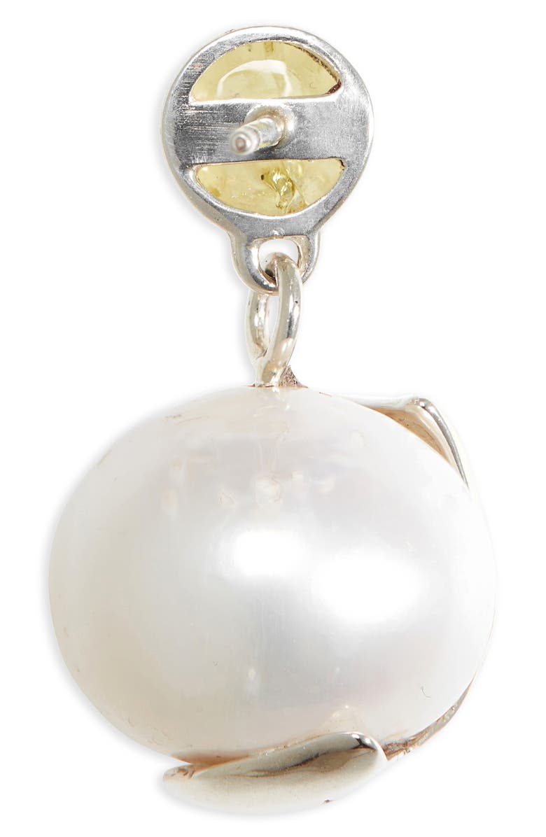 FARIS Pomme Pearl Drop Earrings, Alternate, color,