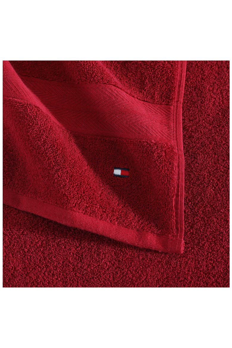 Modern American Terry 6-Piece Towel Set, Alternate, color, MEDIUM / DARK RED