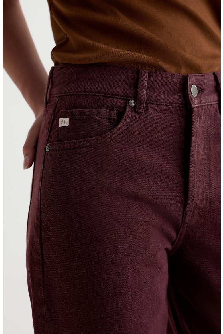 Billie High Waist Straight Leg Jeans, Alternate, color, SULFUR JAZZ BERRY
