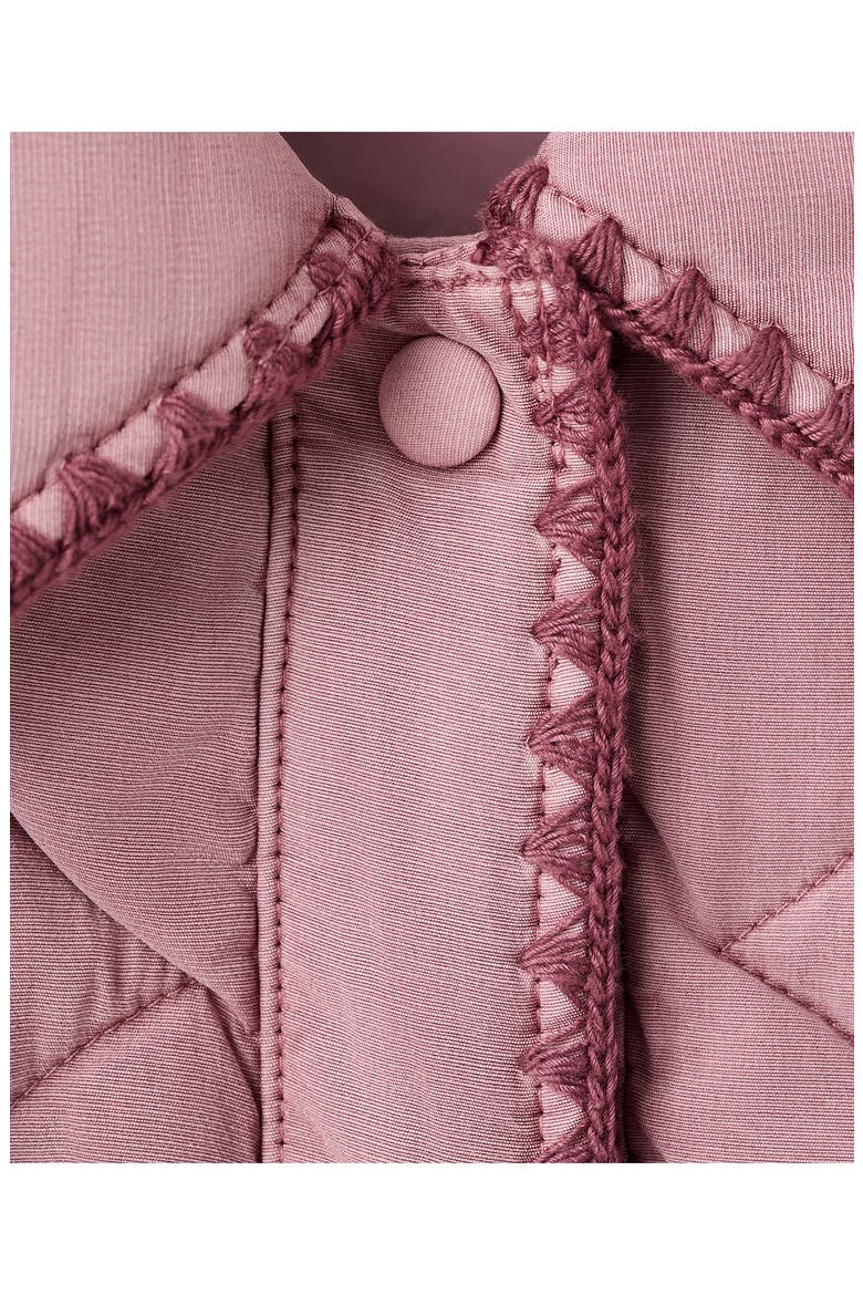 Quilted Jacket, Alternate, color, PINK