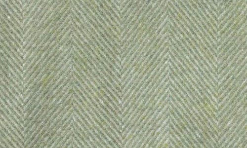 Tbco Recycled Wool Blend Throw Blanket In Green