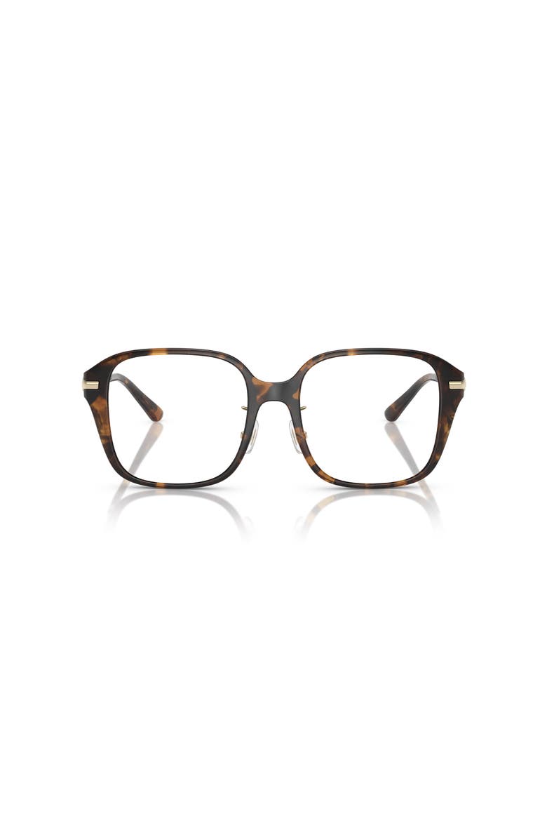 54mm Square optical glasses, Alternate, color, Tortoise