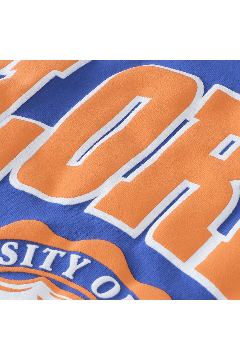 Women's Pressbox Royal Florida Gators Gator Head Edith Long Sleeve T-Shirt, Alternate, color, Royal