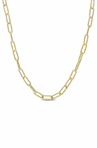 Paper Clip Chain Necklace