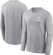 Nike Men's Nike Gray Arizona Cardinals Sideline Performance Long Sleeve T-Shirt