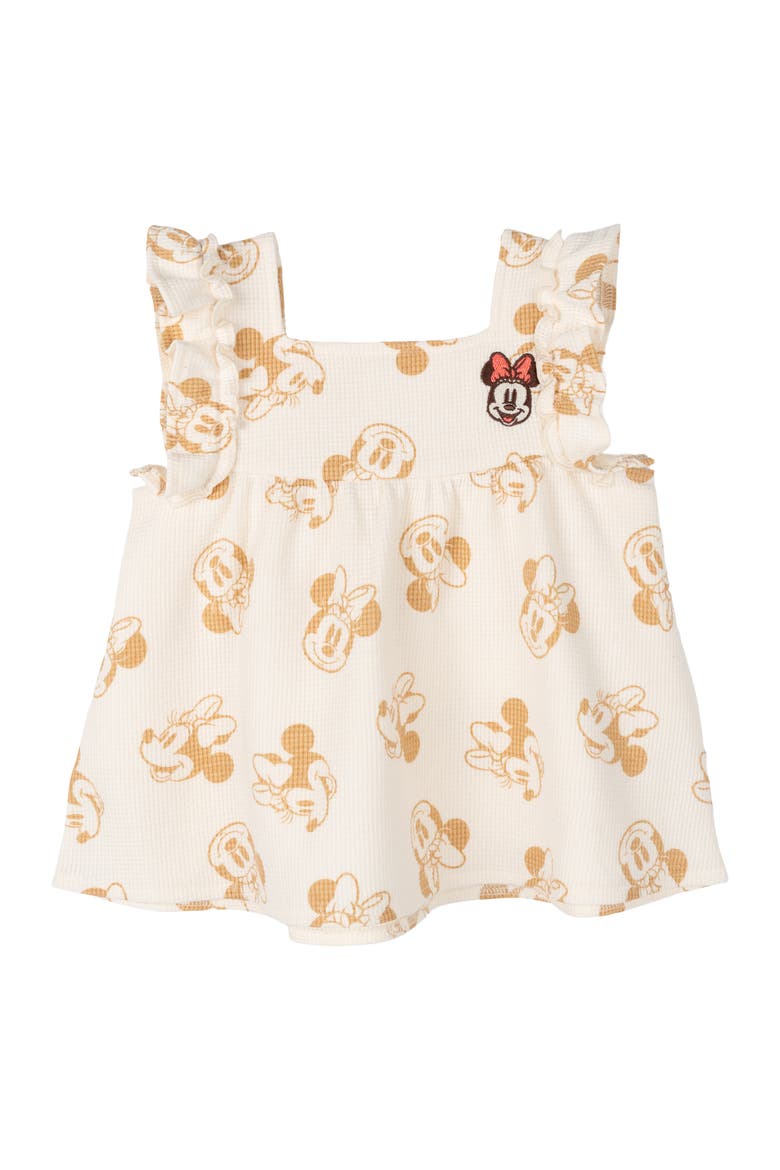 Minnie Mouse Sleeveless 2-Piece Tank Top and Pants Set, Alternate, color, Minnie Ochre White