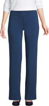Lands' End Starfish Mid Rise Straight Leg Pants