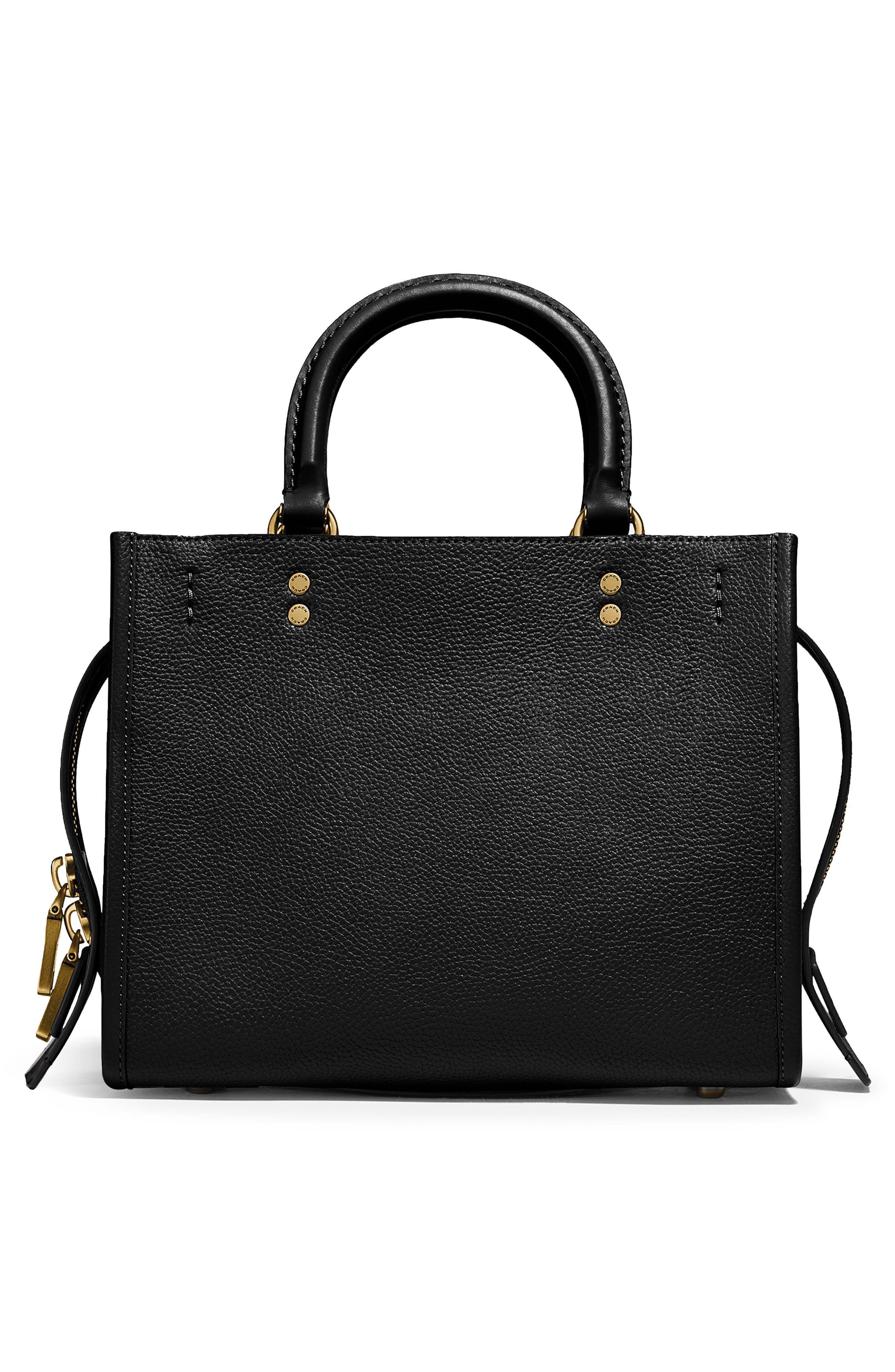 COACH Rogue Pebble Leather Crossbody Bag, Alternate, color, 
