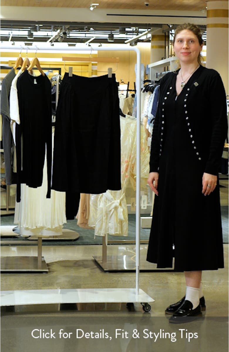 Brooklyn Linen Blend Skirt, sales video thumbnail