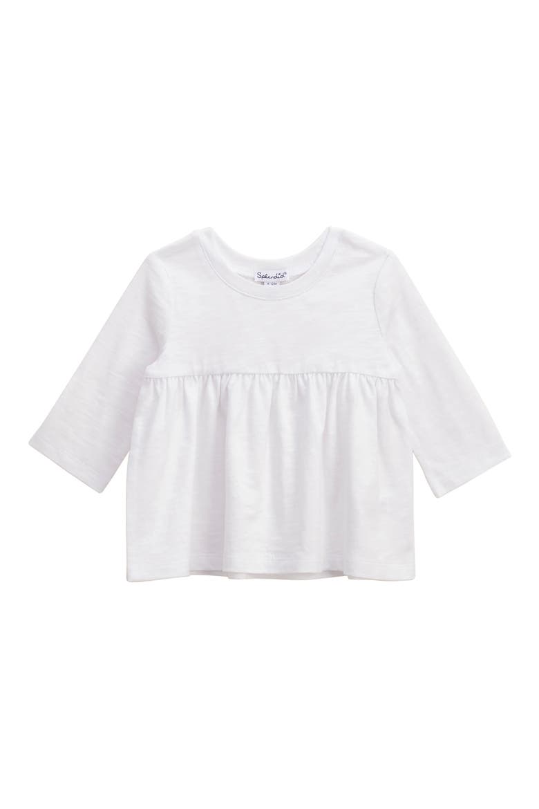 Basic Long Sleeve Tee, Main, color, WHITE